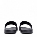 Chanclas texturizadas con logo