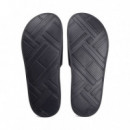 Chanclas texturizadas con logo