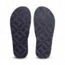 Chanclas con logo en jacquard