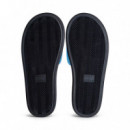 Chanclas con pala vaquera acolchada