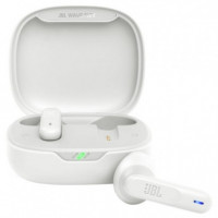 JBL Auriculares Inalambricos Wave Flex Blanco Estuche de Carga/ Aut. 32H
