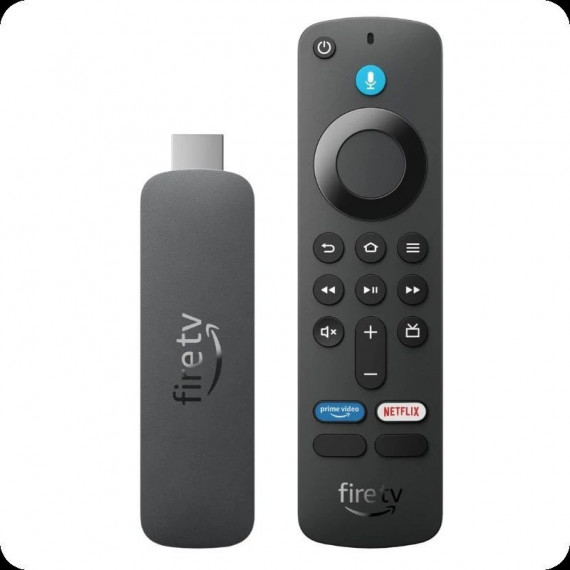 AMAZON STICK TV 4K SELECT CON MANDO POR VOZ NEGRO ALEXA
