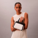 Bolso tote pequeño de lona de algodón