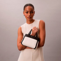 Bolso Tote Pequeño de Lona de Algodón  CALVIN KLEIN JEANS