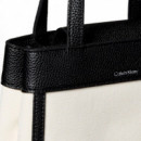 Bolso tote pequeño de lona de algodón