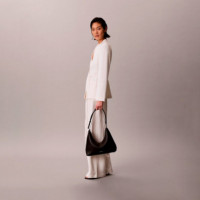 Bolso Hobo con Cadena de Bisutería de Guijarros  CALVIN KLEIN JEANS