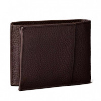 Cartera de Piel Granulada de Plegado Triple con Rfid  CALVIN KLEIN JEANS