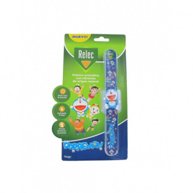 RELEC PULSERA AROMATICA 1 UNIDAD DORAEMON