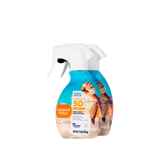 SENSILIS DUO LOTION SPRAY 50+ PEDIATRICS 200ML +200ML