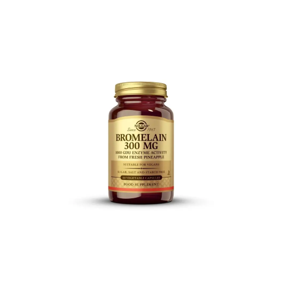 SOLGAR BROMELINA 500MG 30COMP