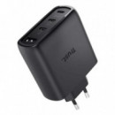 Cargador Trust Maxo 65W con 3x USB-C, 1x USB-A y Cable USB-C 2m Negro