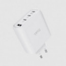 Cargador Rápido Trust Maxo 65W con 3x USB-C y 1x USB-A + Cable USB-C de 2m Blanco