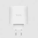Cargador Rápido Trust Maxo 65W con 3x USB-C y 1x USB-A + Cable USB-C de 2m Blanco