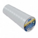 Cinta Aislante de PVC 19mm x 20m Blanca (10 Unidades) Fontastock