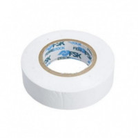 Cinta Aislante de PVC 19MM X 20M Blanca (10 Unidades) FONTASTOCK