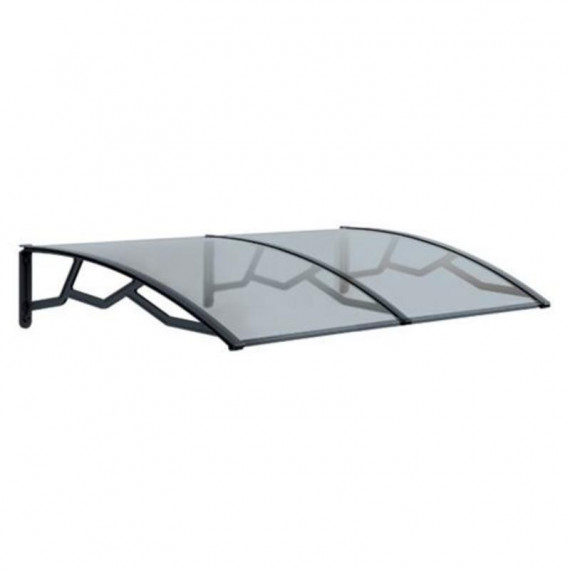 Marquesina Doble Artplast PE100145T de Policarbonato Transparente 965x1435x282 mm