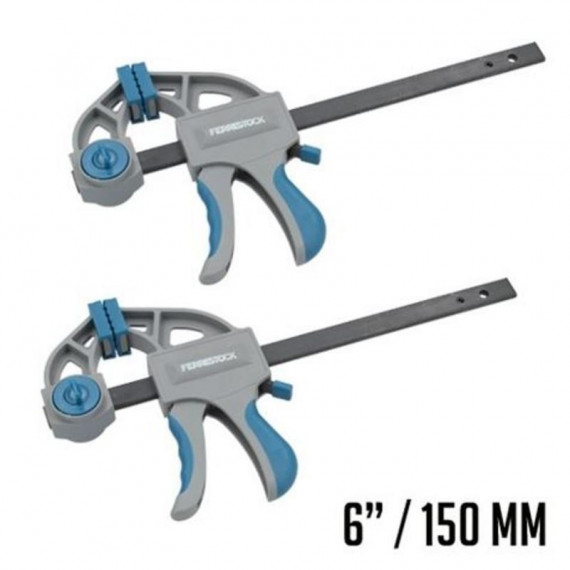 Sargento de Apriete Rápido Fontastock 6/150 mm (2 Piezas)