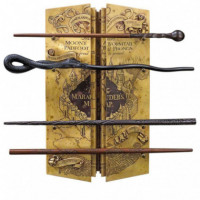 Expositor de Varitas y Expositor del Mapa del Merodeador Harry Potter  NOBLE COLLECTION