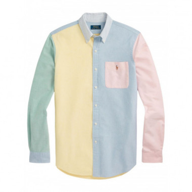 POLO RALPH LAUREN - CUBDPPPKS-LONG SLEEVE-SPORT SHIRT - 4680 FUNSHIRT - 710928919001/4680 FUNSHIRT