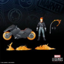Figura Ghost Rider con Vehículo 85th Anniversary Marvel Legends 15 cm