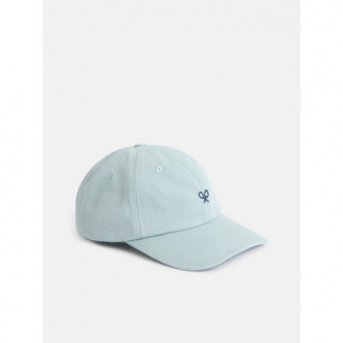 GORRA LISA RAQUETA VERDE CLARO