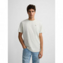 CAMISETA MINILOGO VERDE CLARO