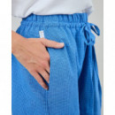 Pantalones Mujer Pantalón BRAVA FABRICS Balloon Checks Azul