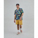 Camisas Camisa BRAVA FABRICS Aloha Chiringuito Azul