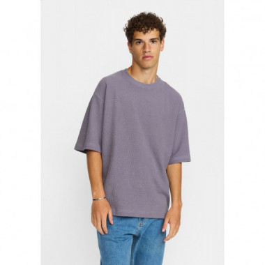 Camisetas Hombre Camiseta REVOLUTION Oversize 1431 Purple