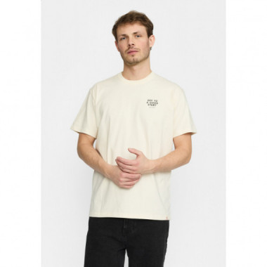 Camisetas Hombre Camiseta REVOLUTION 1436 ALT Off White