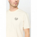 Camisetas Hombre Camiseta REVOLUTION 1436 ALT Off White