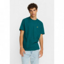 Camisetas Hombre Camiseta REVOLUTION 1449 CRO Petrol