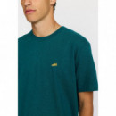 Camisetas Hombre Camiseta REVOLUTION 1449 CRO Petrol