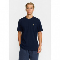 Camisetas Hombre Camiseta REVOLUTION 1449 Hul Navy Melange