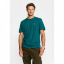 Camisetas Hombre Camiseta REVOLUTION 1449 PLA Petrol