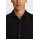 Camisas Camisa REVOLUTION 3153 BLACK