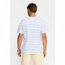 Camisetas Hombre Camiseta REVOLUTION Loose 1444 White