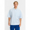 Camisas Camisa REVOLUTION Oversize 3235 Blue