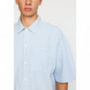 Camisas Camisa REVOLUTION Oversize 3235 Blue