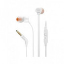 JBL T110 Mini Auriculares Estereo con Microfono Blanco