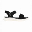 Sandalias SKECHERS Ultra Flex 3.0 Sandal Black Mitobuck para Uso Deportivo y Casual