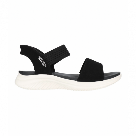 Sandalias SKECHERS Ultra Flex 3.0 Sandal Black Mitobuck para Uso Deportivo y Casual