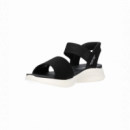Sandalias SKECHERS Ultra Flex 3.0 Sandal Black Mitobuck para Uso Deportivo y Casual