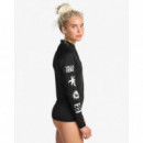 BILLABONG - Surf Capsule Front Zip - Licra Long Arm