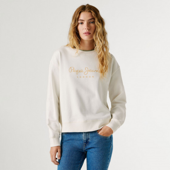 Pepe Jeans Sudadera clásica con cuello redondo PL5800072-807
