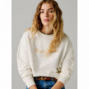 Pepe Jeans Sudadera clásica con cuello redondo PL5800072-807