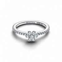 PANDORA Anillo en Plata de Primera Ley Flor Brillante 194499C01