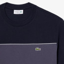 Camiseta de algodón con bloques de color