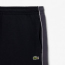 Pantalón corto de felpa de corte regular con bloques de color