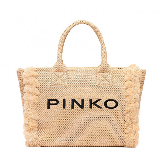 Bolso Tipo Tote Beach Shopper Rafia